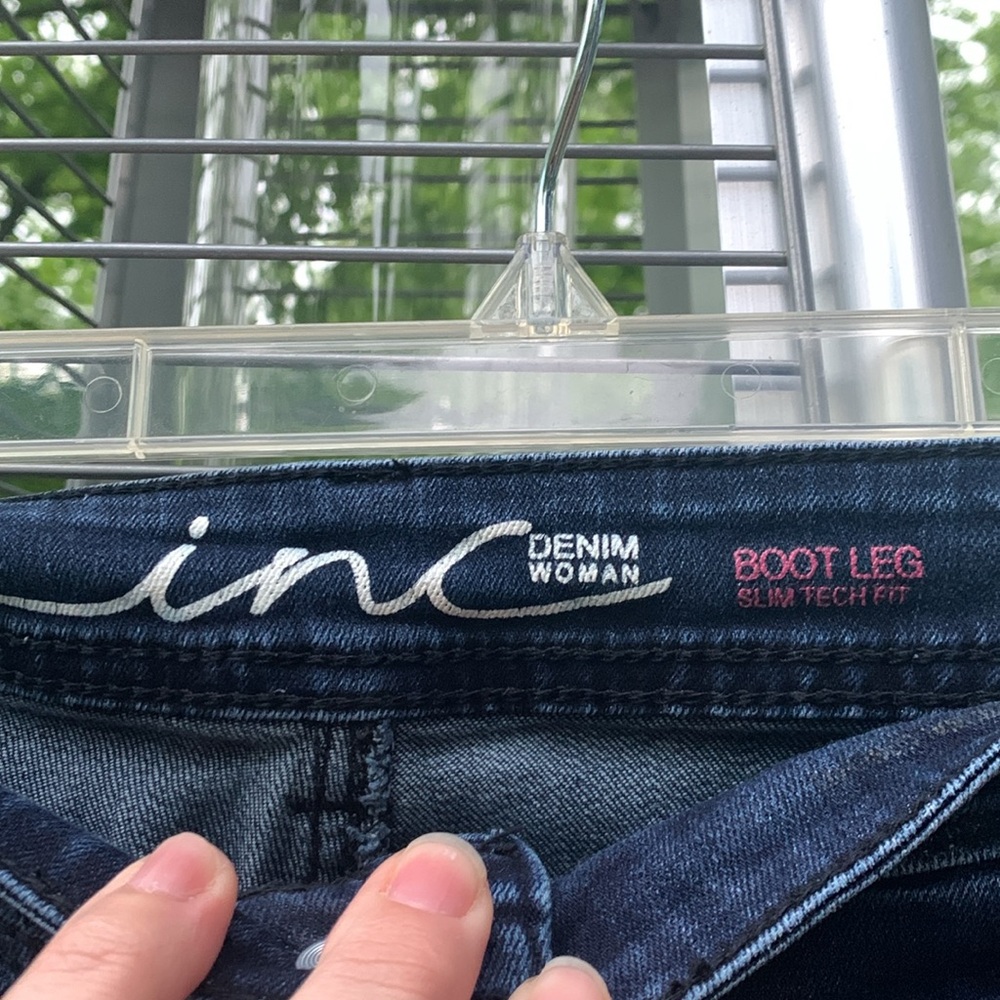 Inc Denim Woman Bootleg Jeans - Picture 4 of 5